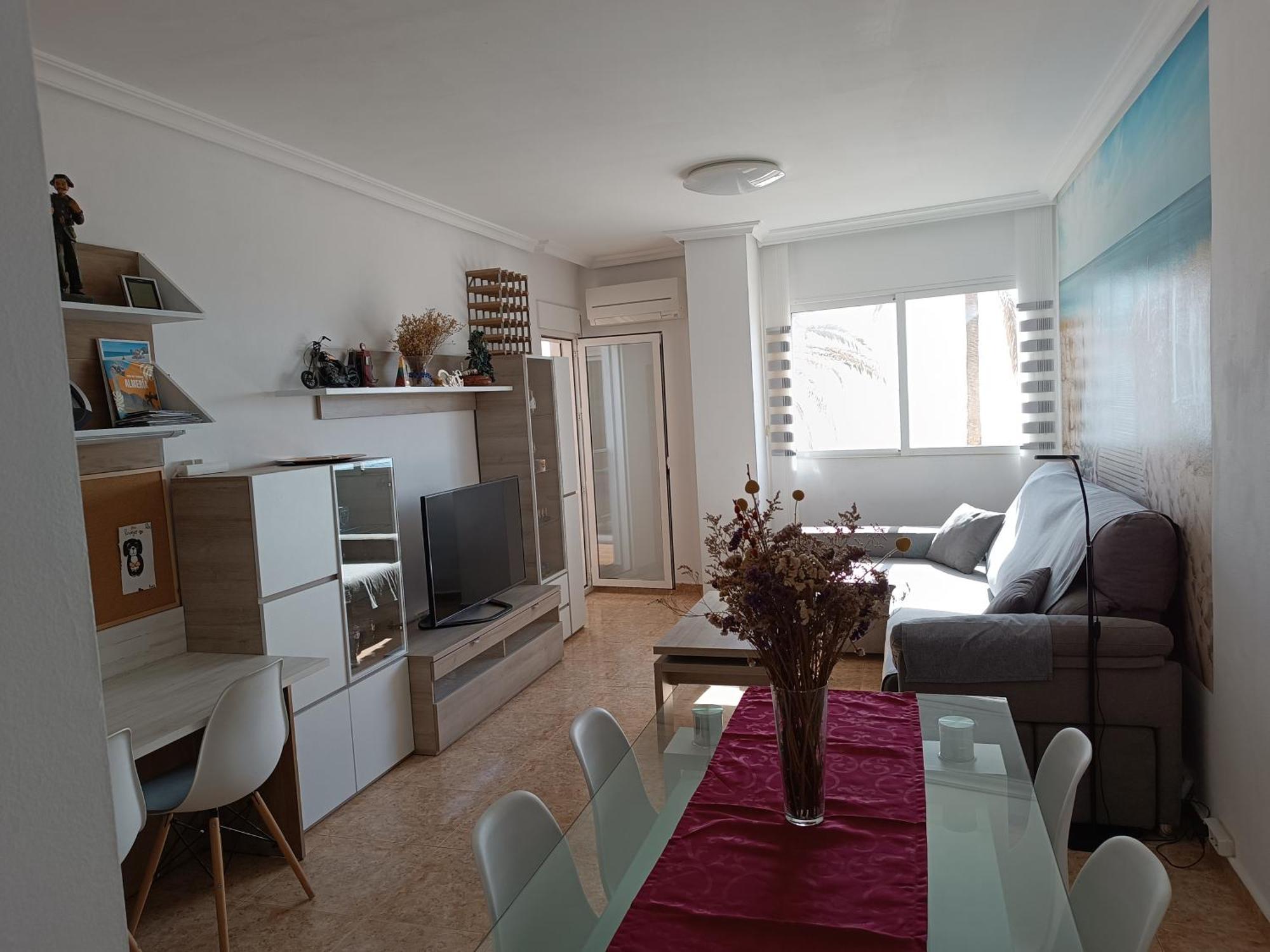 Piso Primera Linea Playa Almeria Exterior photo